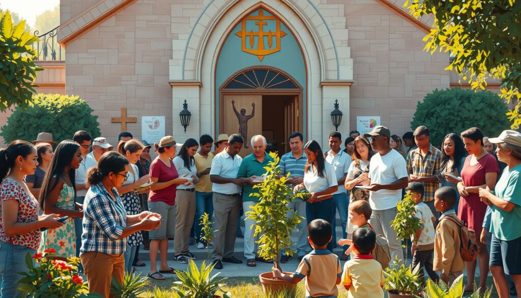 papel da igreja na transformação social